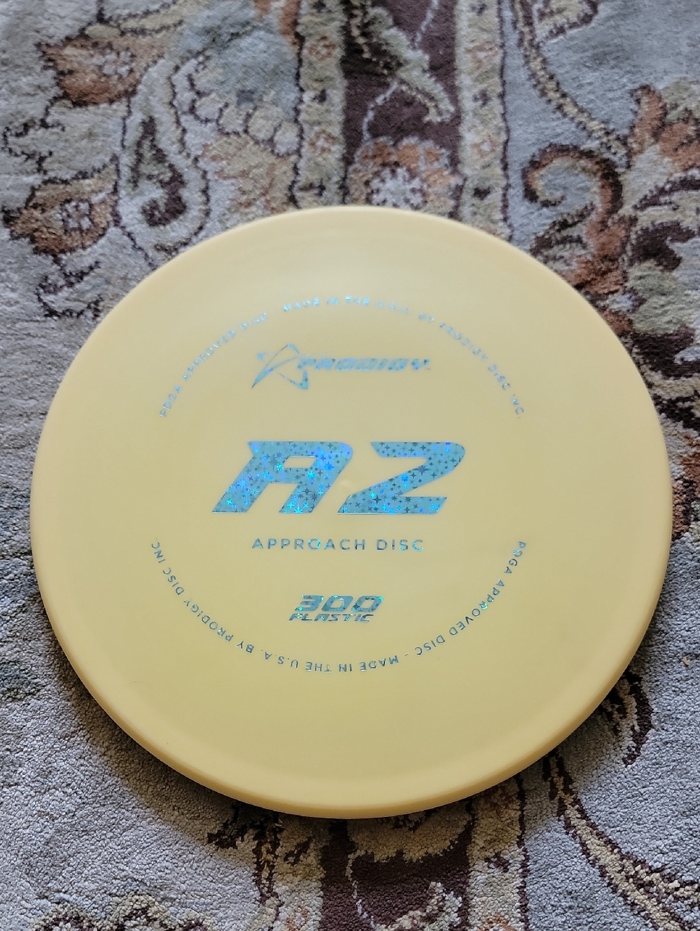 NEW PRODIGY A2 Approach Disc 174 GRAMS Yellow 300 PLASTIC